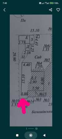 Центр Днепра продам участок 3 сотки на Балашовском спуске, нагорка.