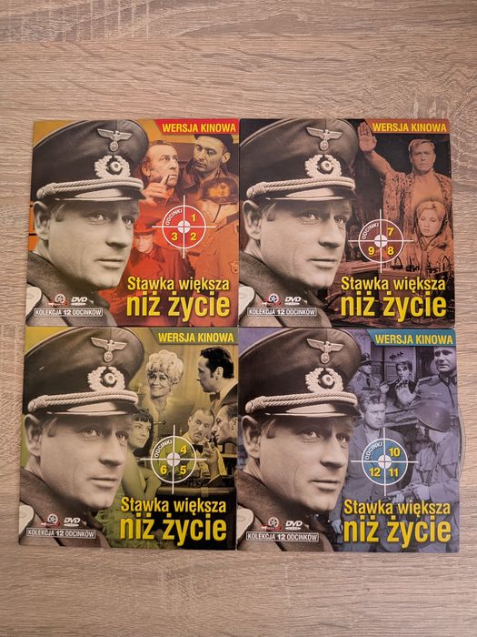 Stawka Większa Niż Życie DVD (wszystkie odcinki)