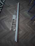 Karnisz Ikea Hugad 210/385cm biały