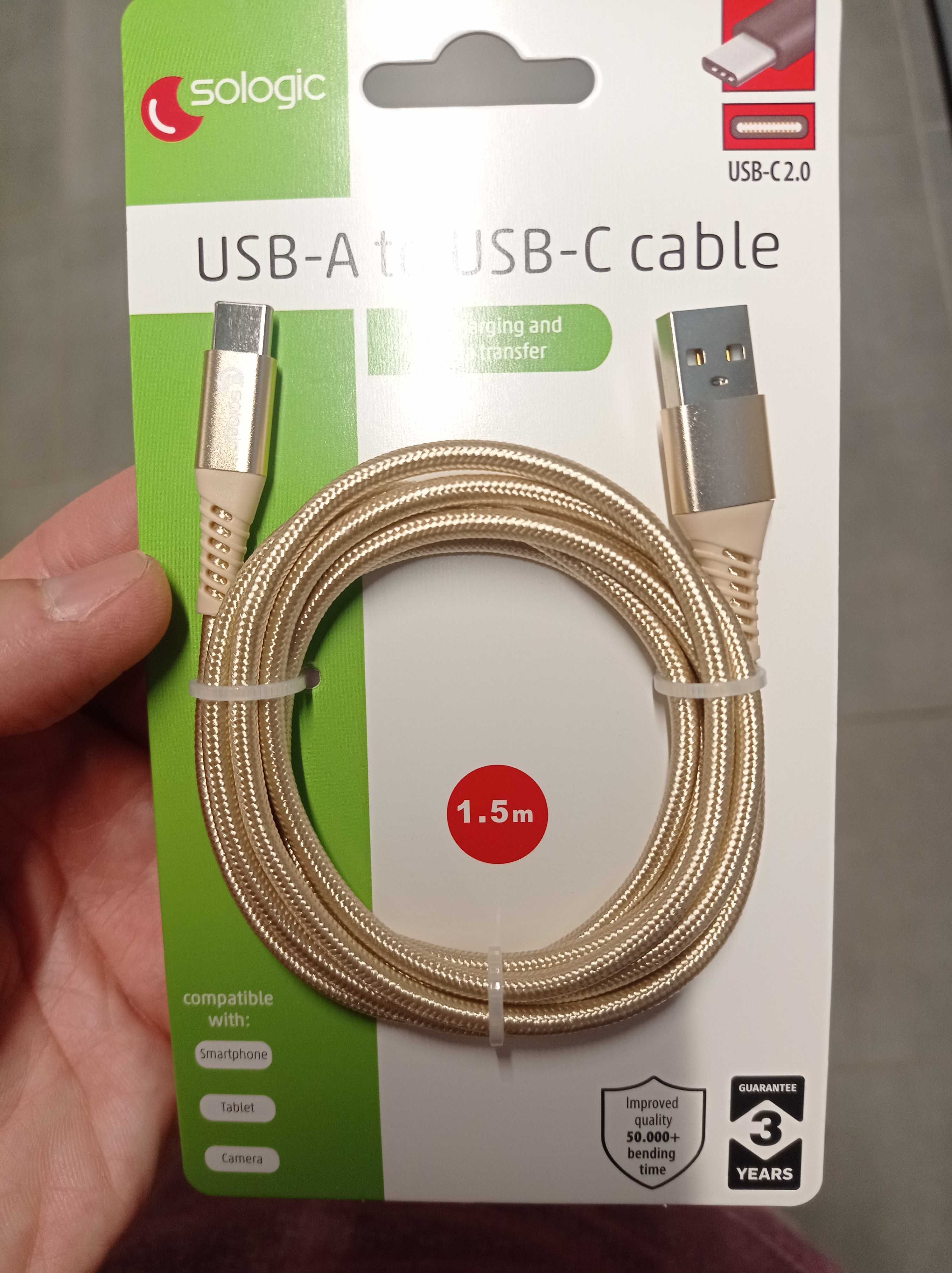 Kabel USB A to USB C