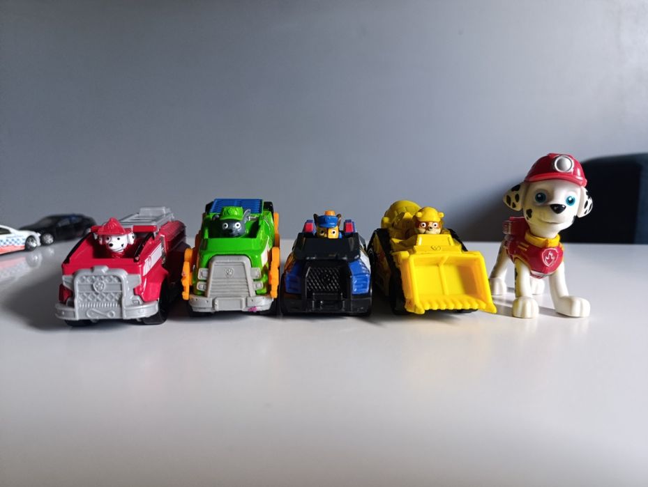 Pojazdy Autka psi patrol