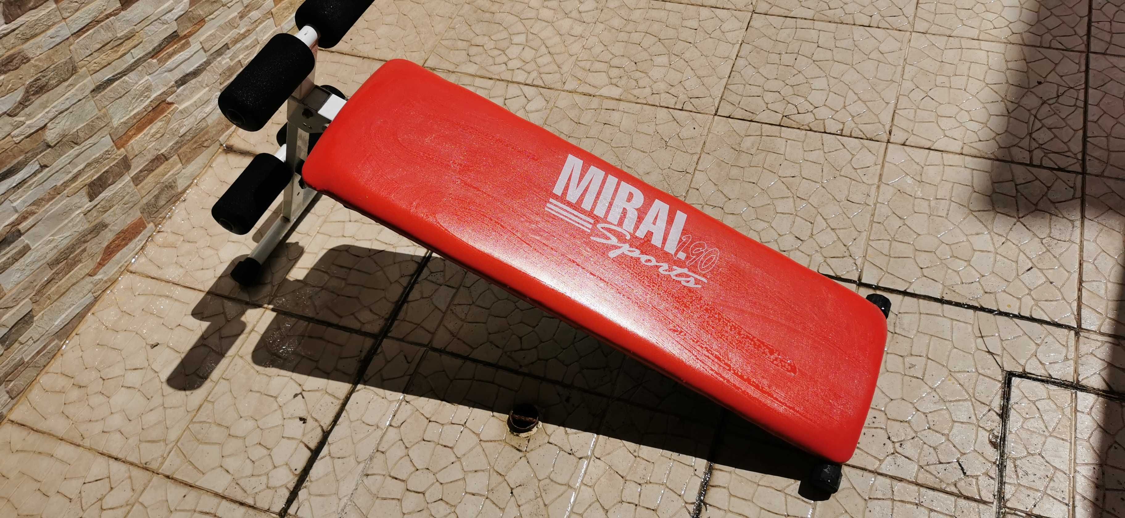 Aparelho de ginástica para abdominais, marca Miral 190 Sports