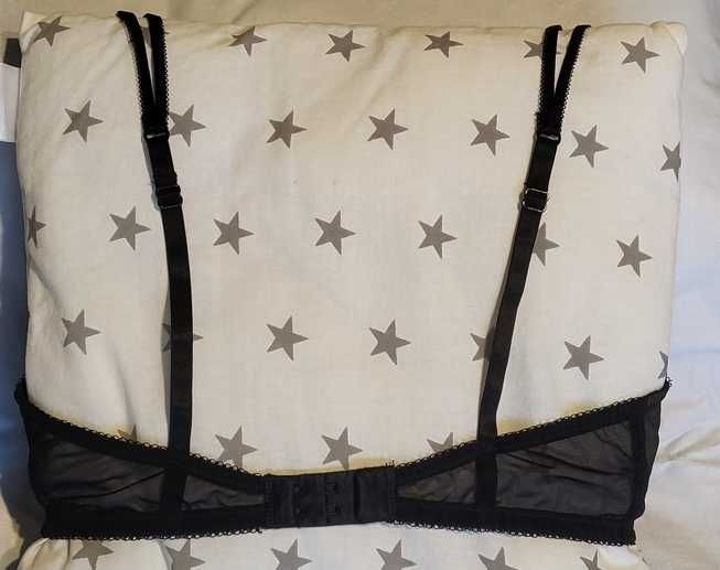Stanik biustonosz H&M HM 70C 70 C czarny pushup