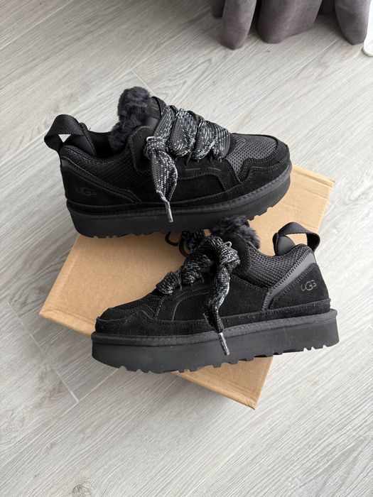 зимние кроссовки Avstralia UGG Lowmel Sneaker Platform black
