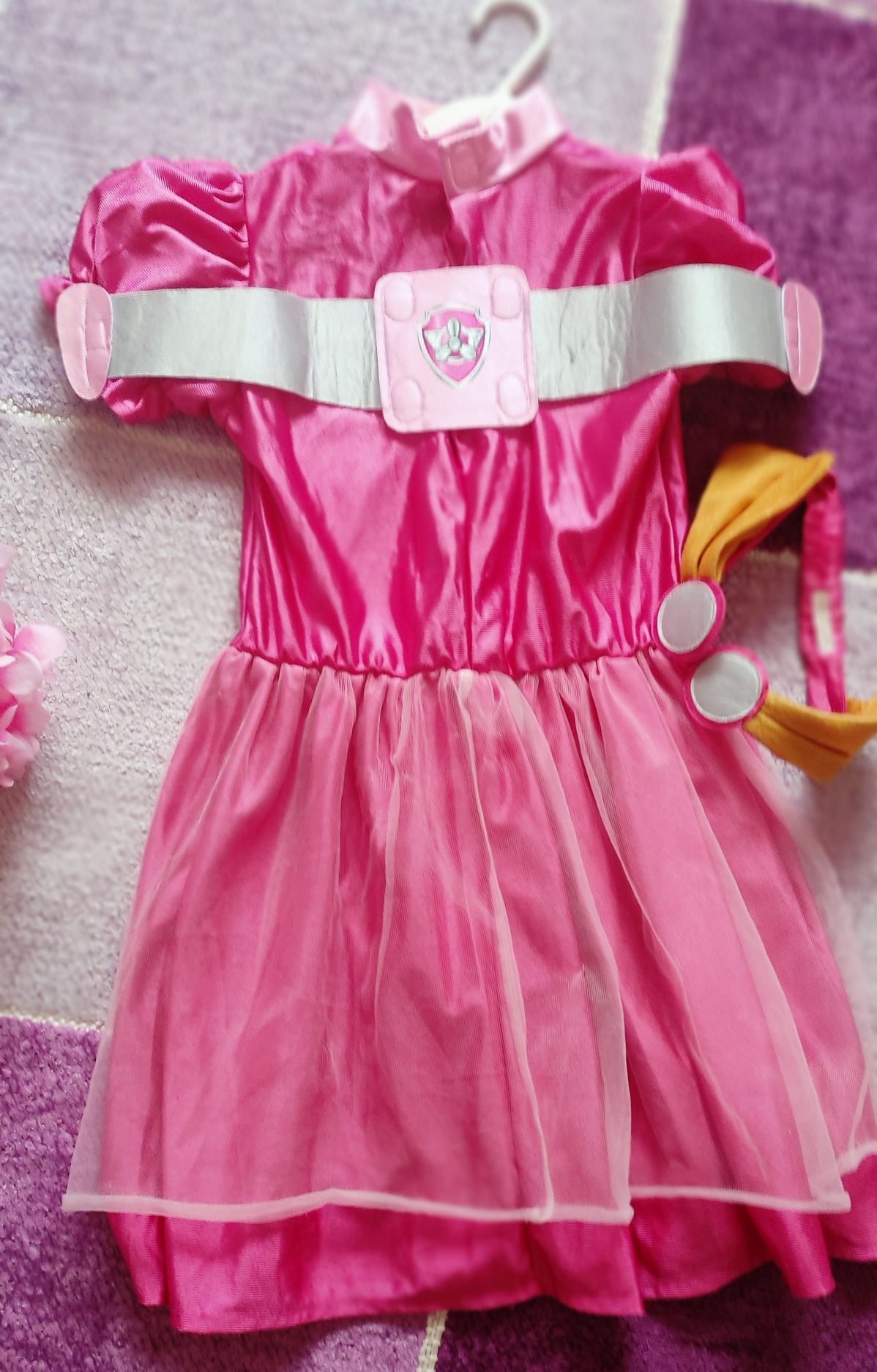 Fato Skye Patrulha Pata/Vestido/Disfarce/Carnaval