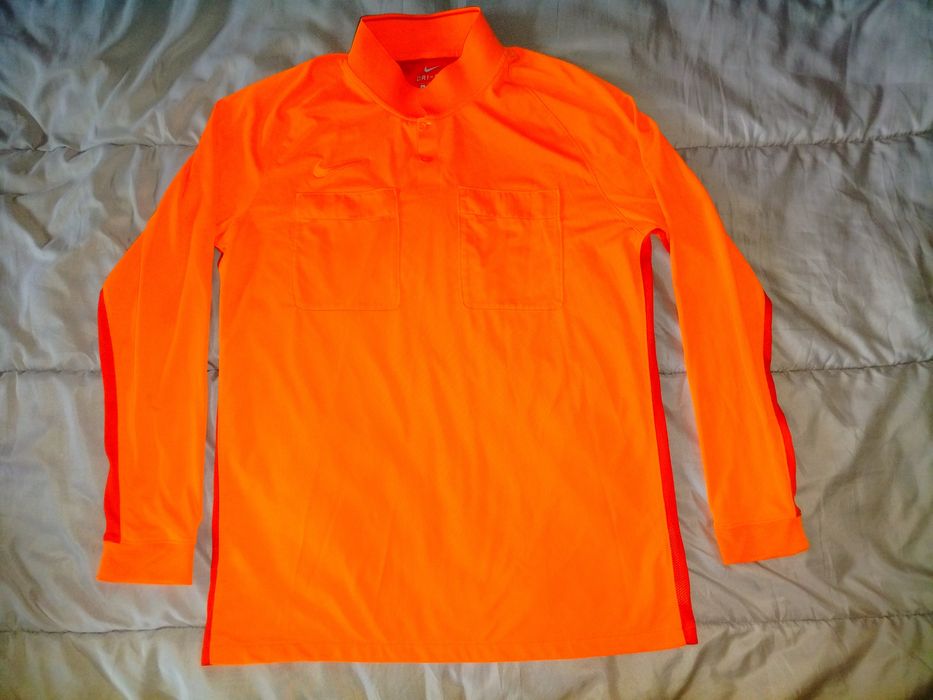 Судейская поло лонгслив футболка Nike размер XL
