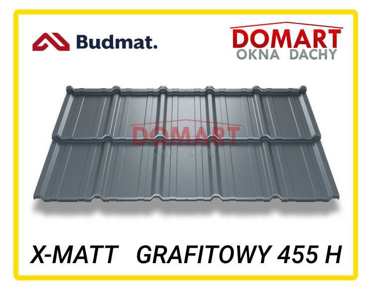 Blachodachówka Budmat Modułowa Como Płaska 50 lat Gwar X-MATT ŚLĄSK