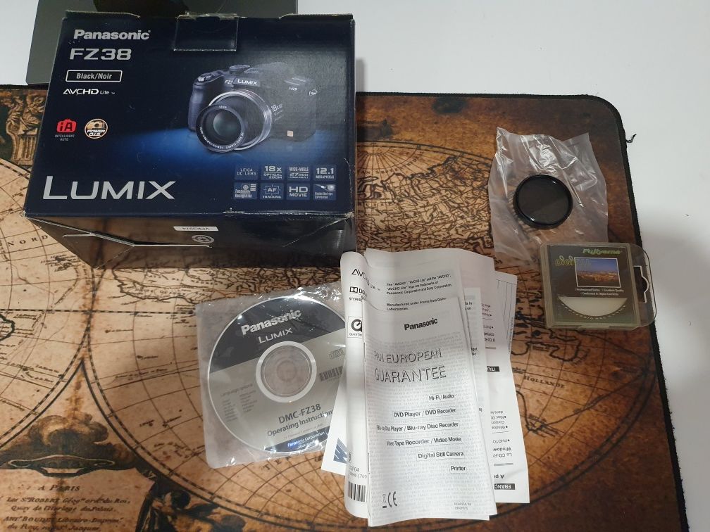 Panasonic Lumix FZ 38 + Bateria extra