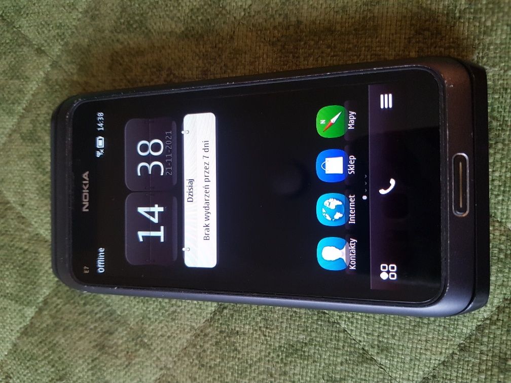 NOKIA E7 telefon komórkowy