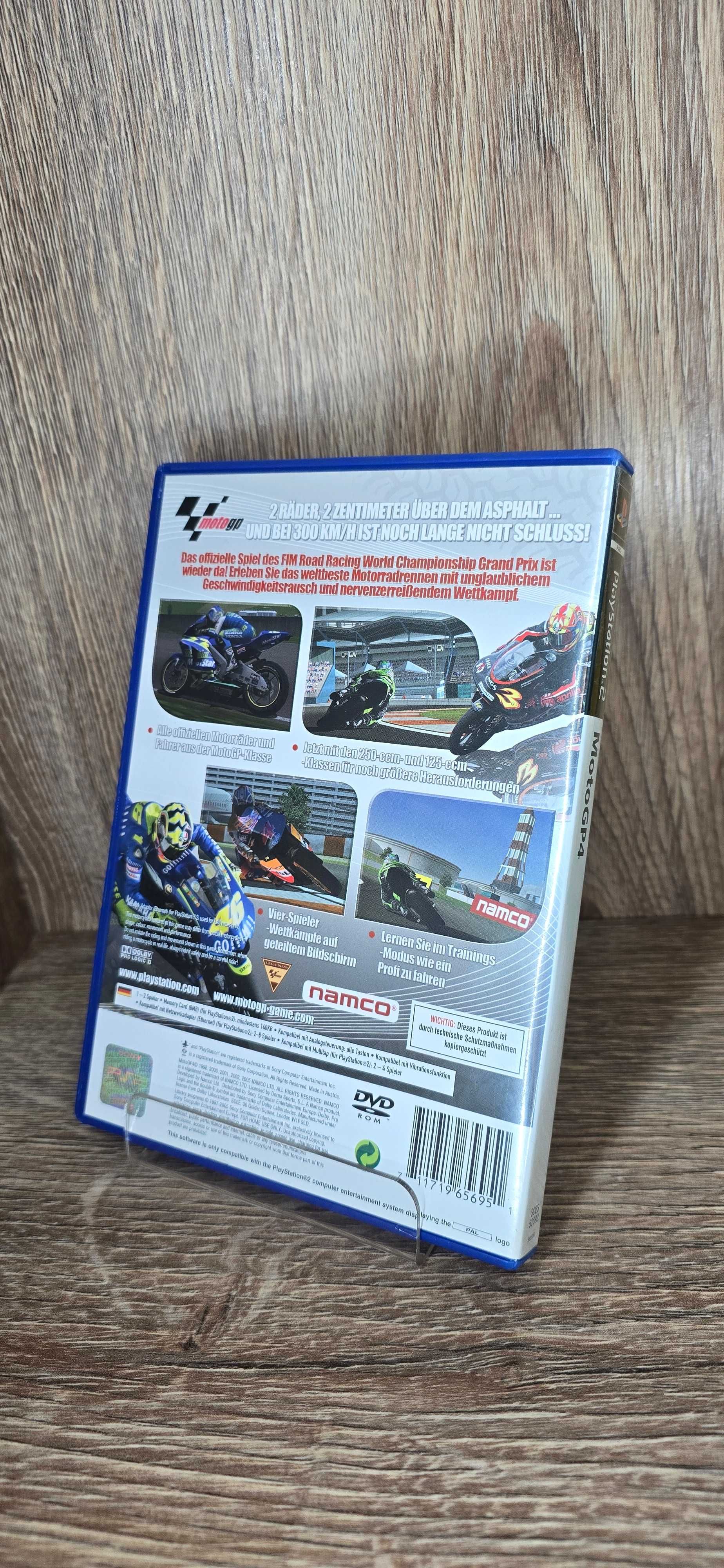 Gra MotoGP4 Official Game of MotoGP Wersja Angielska PS2