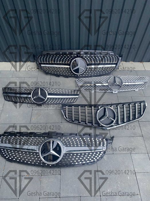 Решетка решітка mercedes мерседес w176 w177 w203 w204 w205 w211 w212