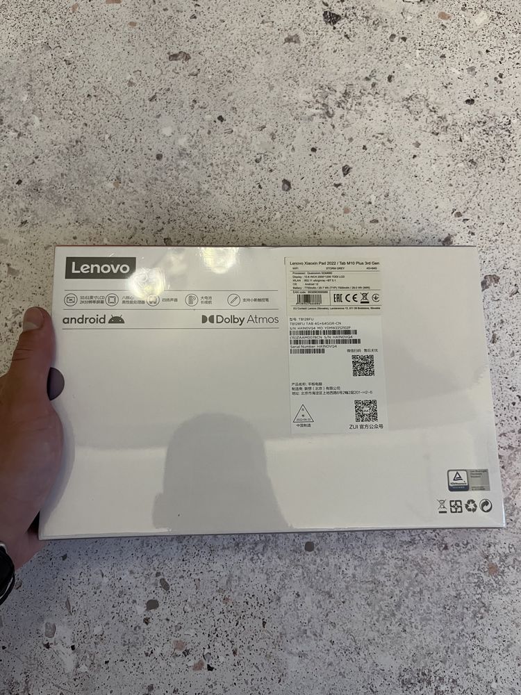 Планшет Lenovo Tab M10 Plus (3rd Gen) 4/64 GB