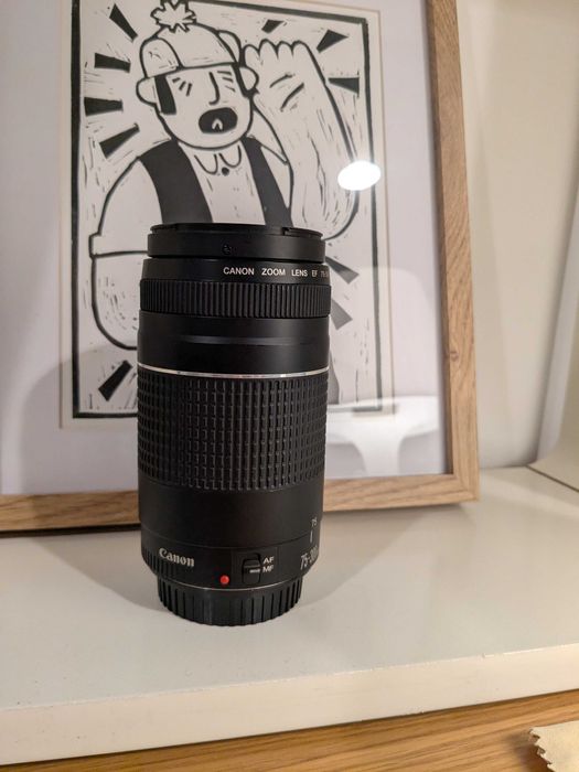 Objetiva Canon EF 75-300mm + Filtro UV