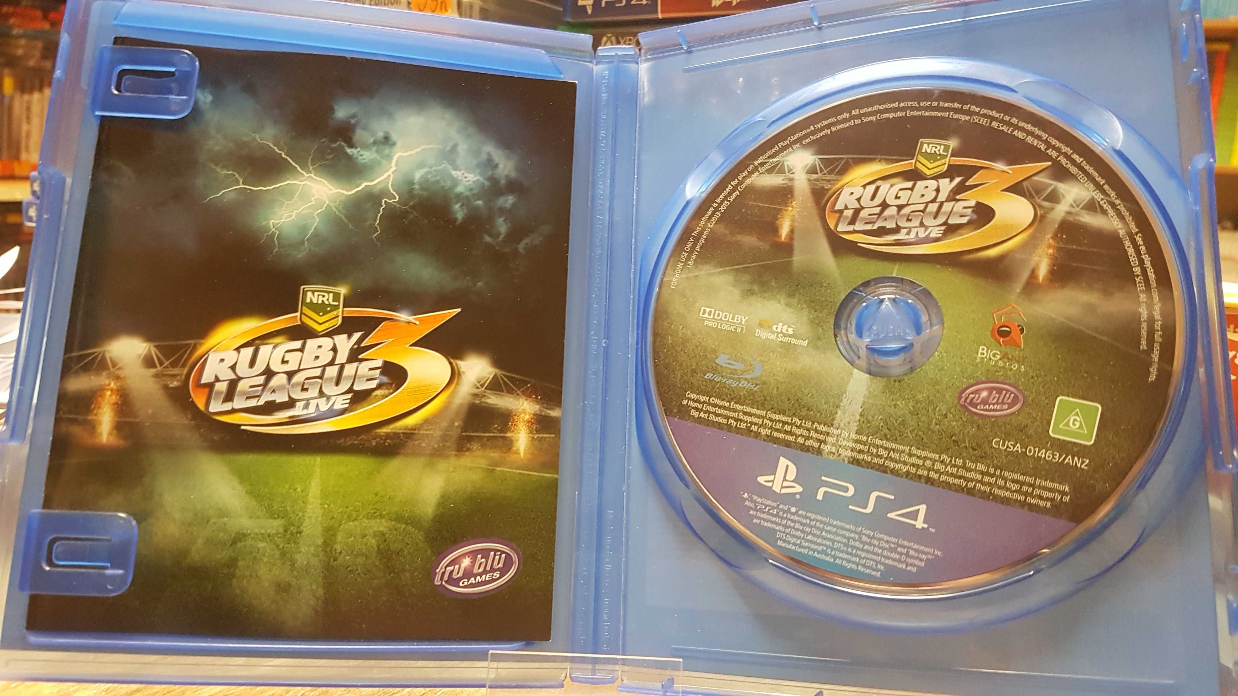 Rugby League Live PS3, Sklep Wysyłka Wymiana