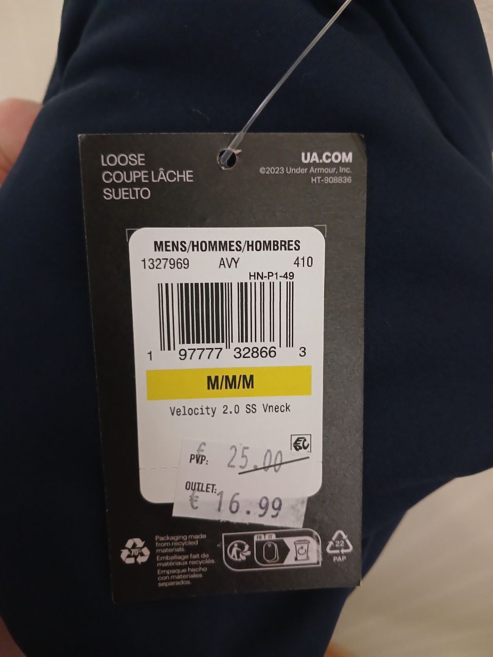 Мужская футболка. Фирма:Under Armour.