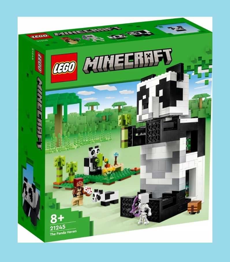 LEGO MINECRAFT 21245 Rezerwat pandy