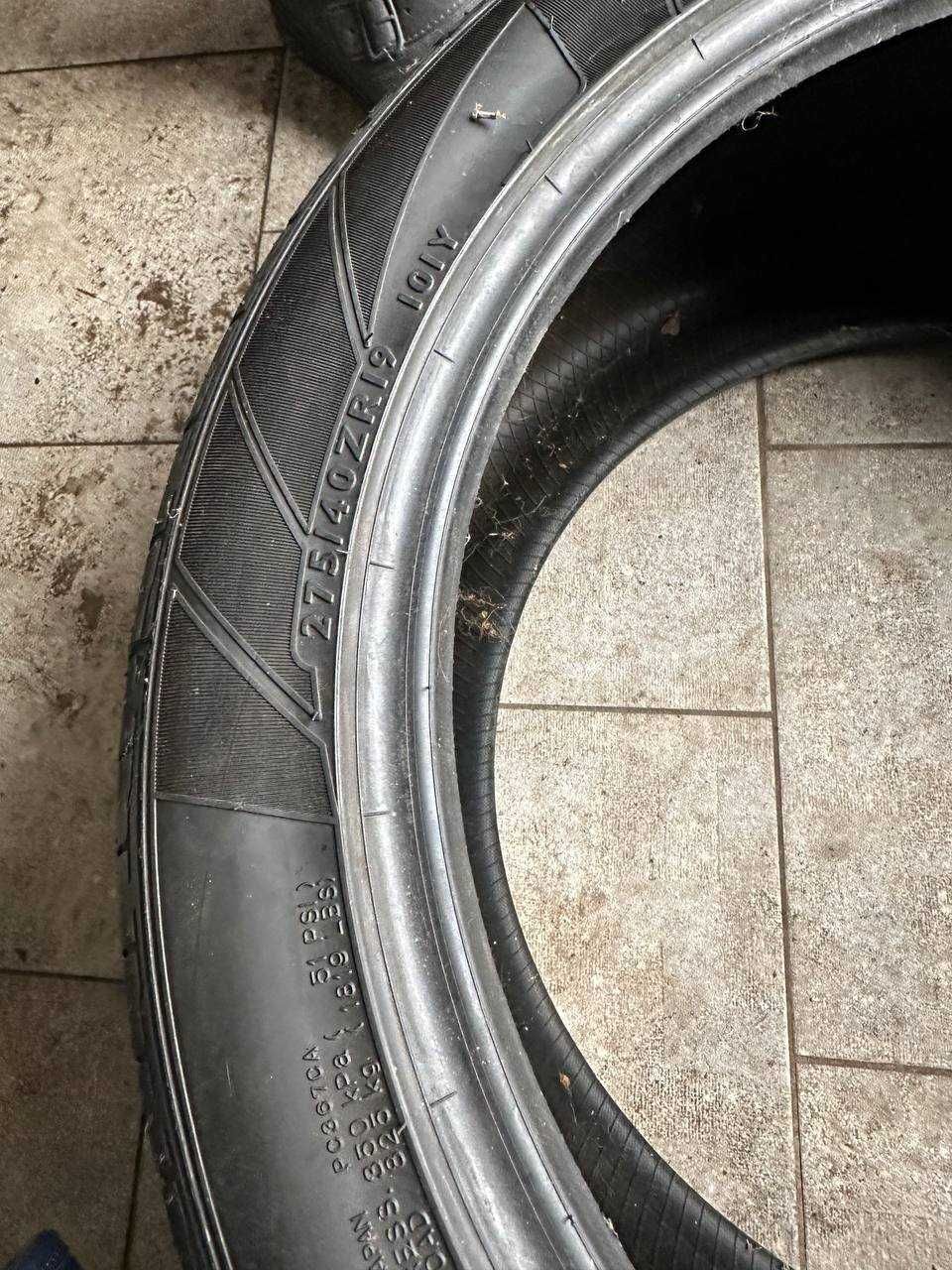 275/40 ZR19 101Y DUNLOP  1-ШТ