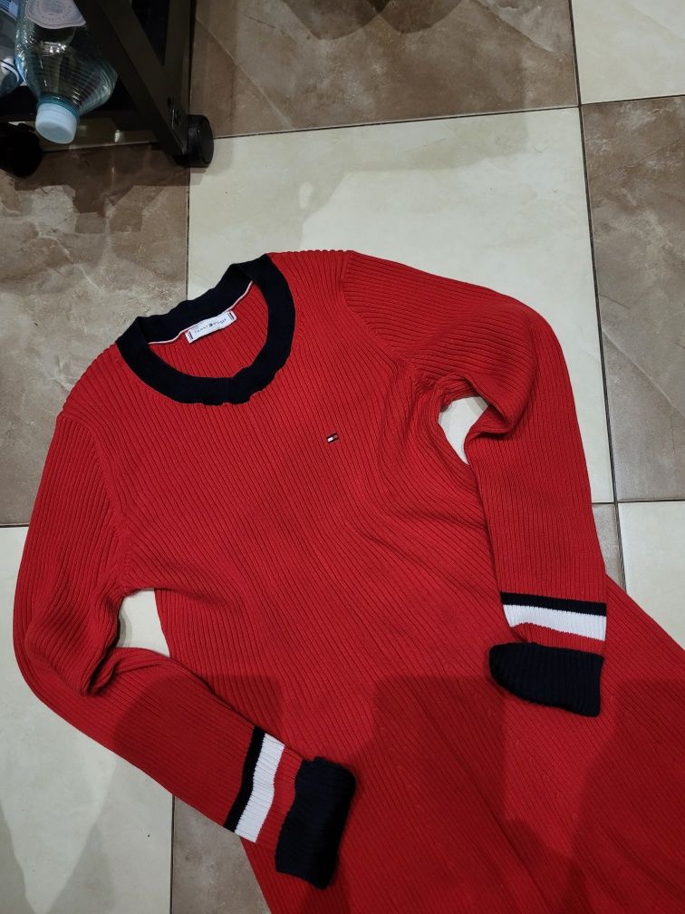 Sukienka oryginalna damska Tommy Hilfiger