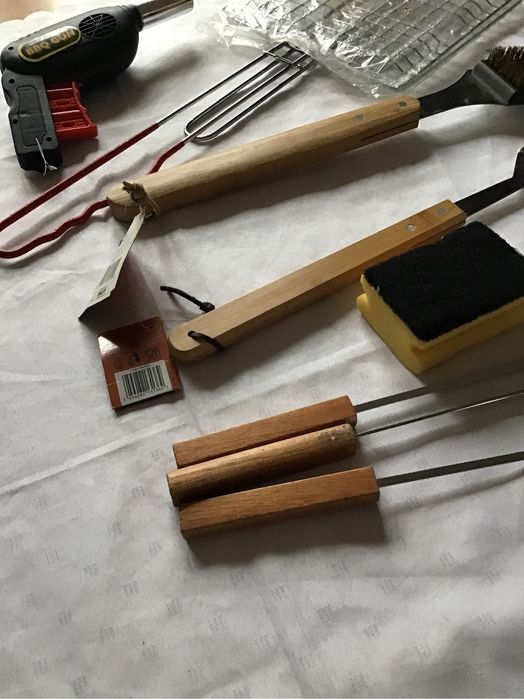 Akcesoria do grilla Landmann opiekacz obrotowy na grilla,sztucce inne