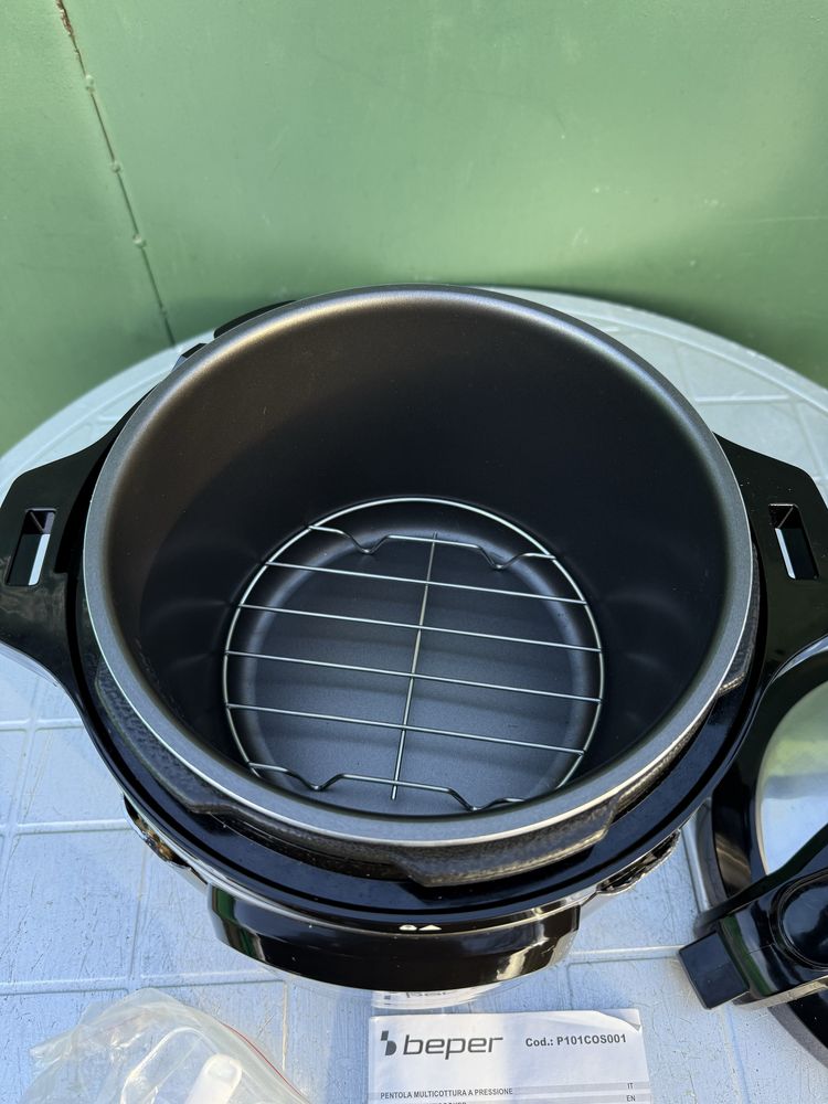 BEPER P101COS001 Cooker i multicooker ciśnieniowy 6-litrowy parowar