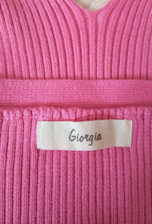 Crop top różowy na ramiączkach rozmiar uniwersalny