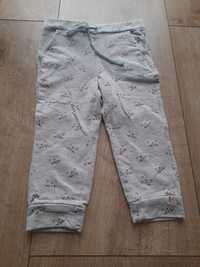 Spodnie dresowe leginsy coccodrillo r 92