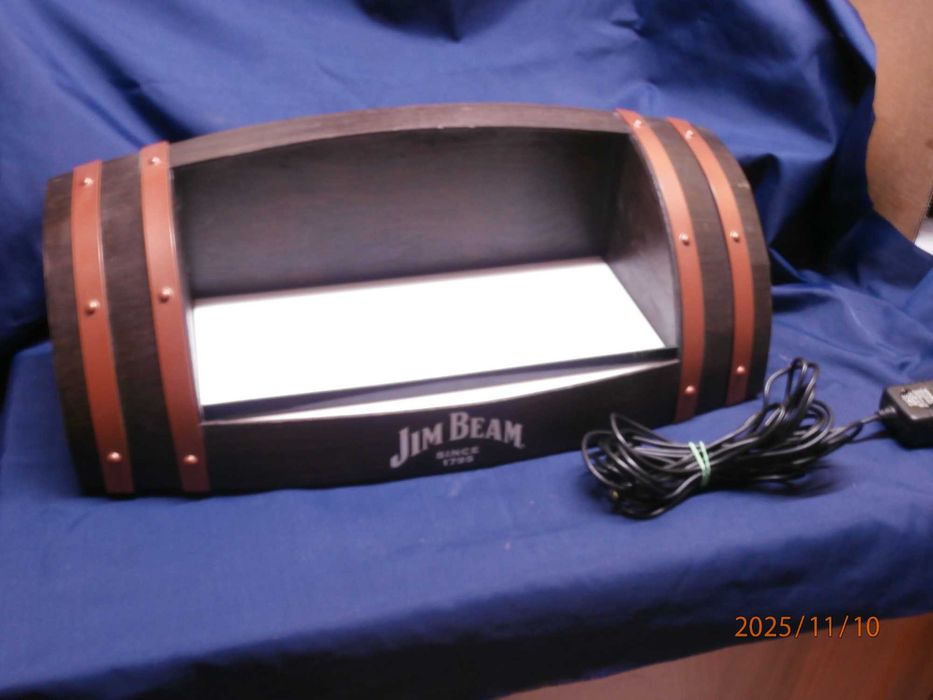 Beczka Podświetlana Reklama Jim Beam - Fajny Gadżet.