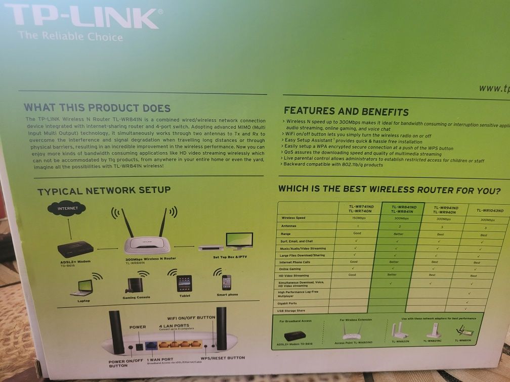 Router internetowy TP-LINK