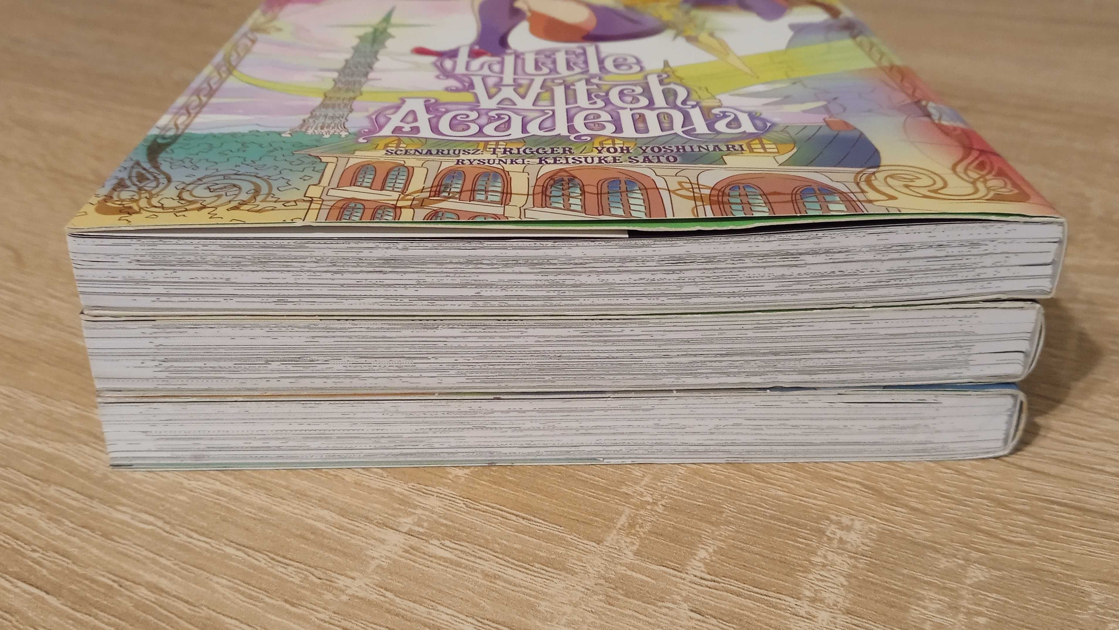 Manga Little Witch Academia - tomy 1-3 (komplet)