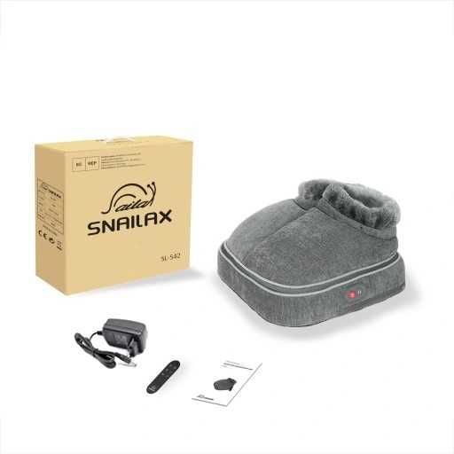 SNAILAX Elektryczny Masażer Do Stóp Z Funkcją Ogrzewania I Pilotem