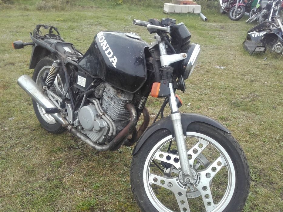 honda xbr500 xbr 500 silnik lagi moduł bak felga koło tarcza części