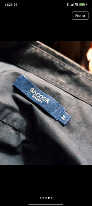 Camisa Sacoor Brothers XL Como Nova