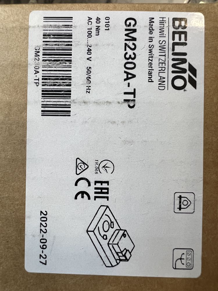 Електропривод Belimo GM230A-TP (40 Nm) — Новий
