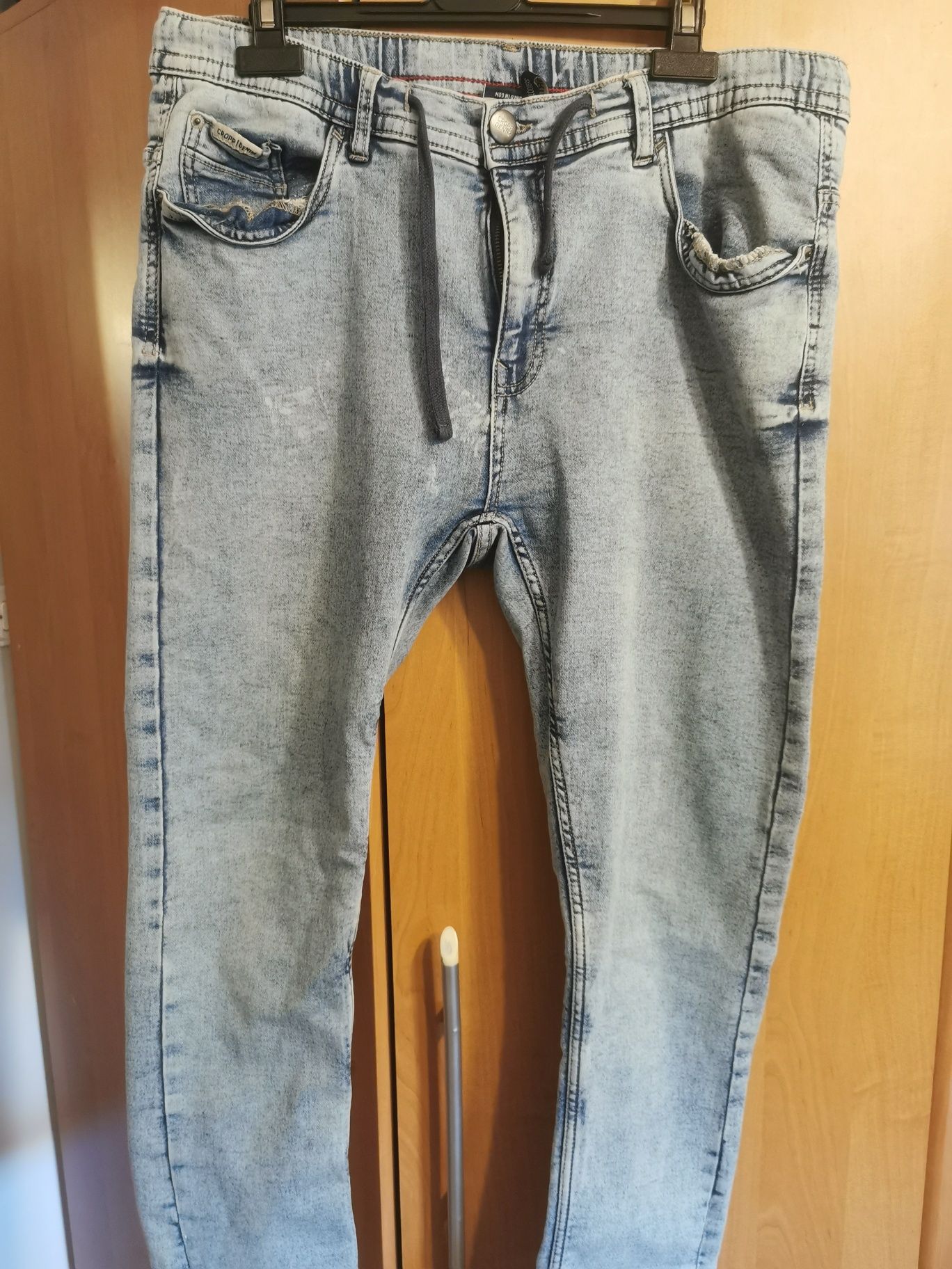 Spodnie Croop Denim Slim W34 L32