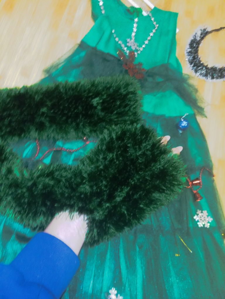 Плаття "ялинка" на Новорічне свято