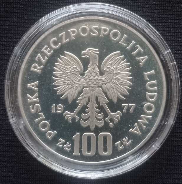 100 zł 1977 ŻUBR
