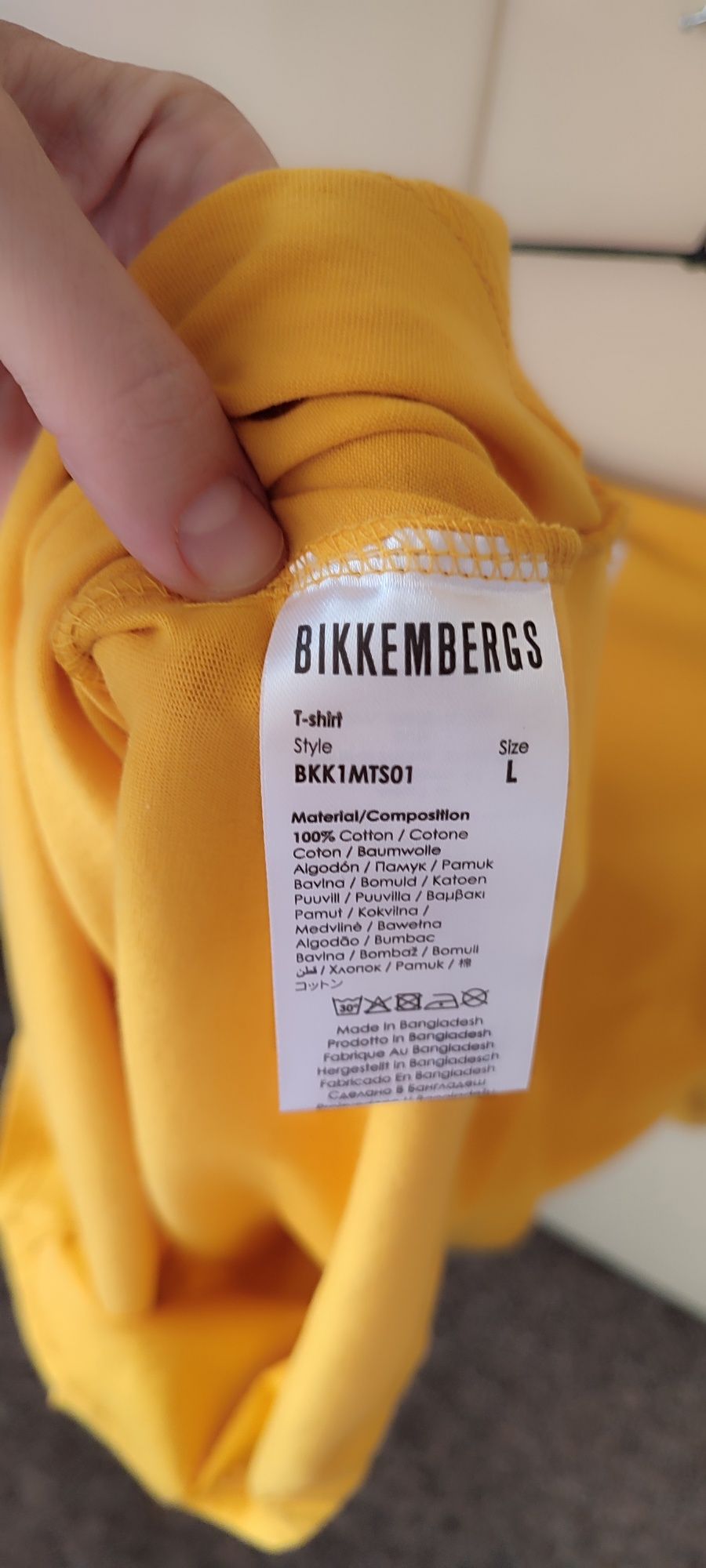 Футболки мужские Dirk Bikkembergs Оригинал Италия