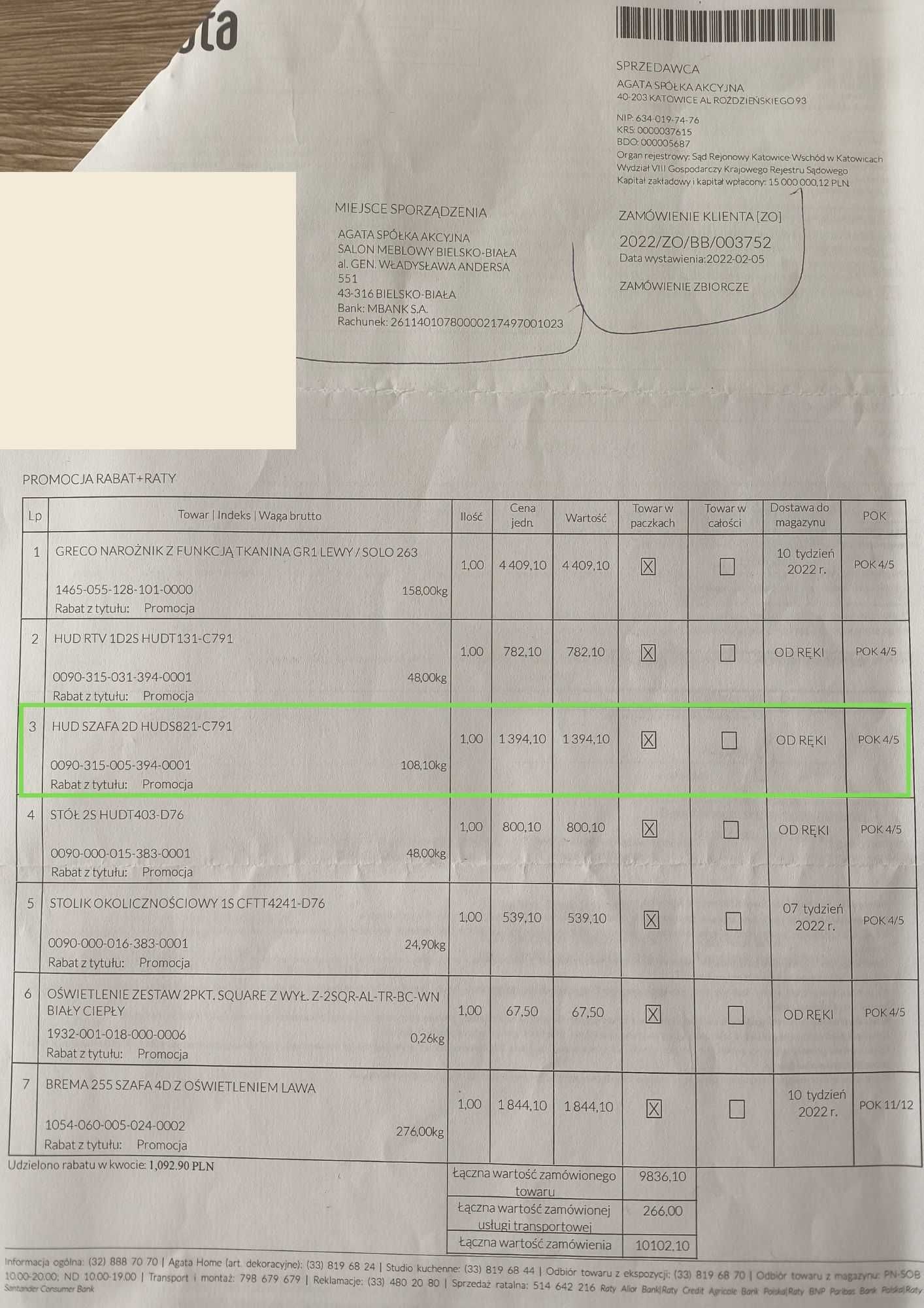 Szafa HUD 2D HUDS821-C791 –200 cm, dąb artisan/czarny mat|-45% taniej!