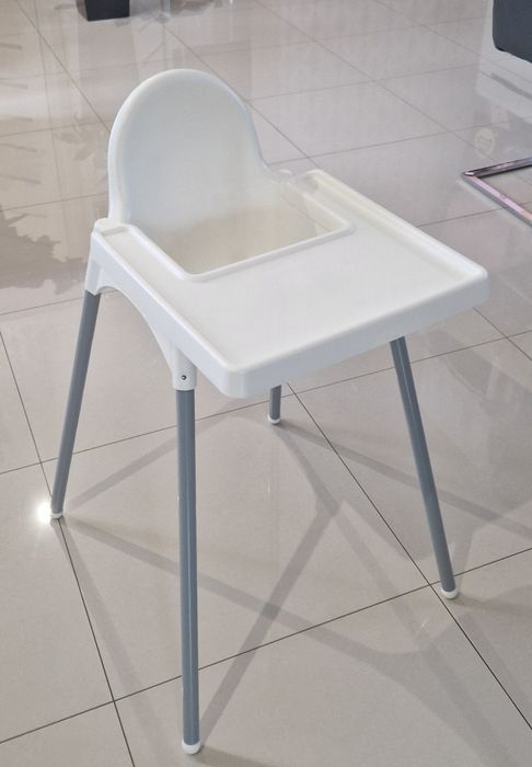 Krzesełko do karmienia białe IKEA