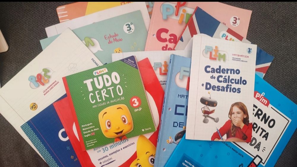 Cadernos de Apoio ao estudo 3°Ano