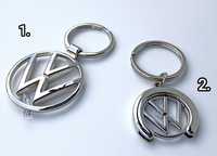 Брелок Volkswagen Оригінал, логотип Фольксваген,
