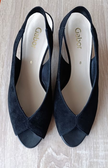 Босоніжки жіночі , замшеві (Gabor)