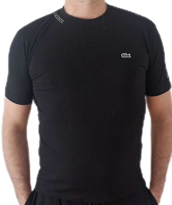 LACOSTE T-shirt koszulka Czarna r.M,XL,XXL,3XL