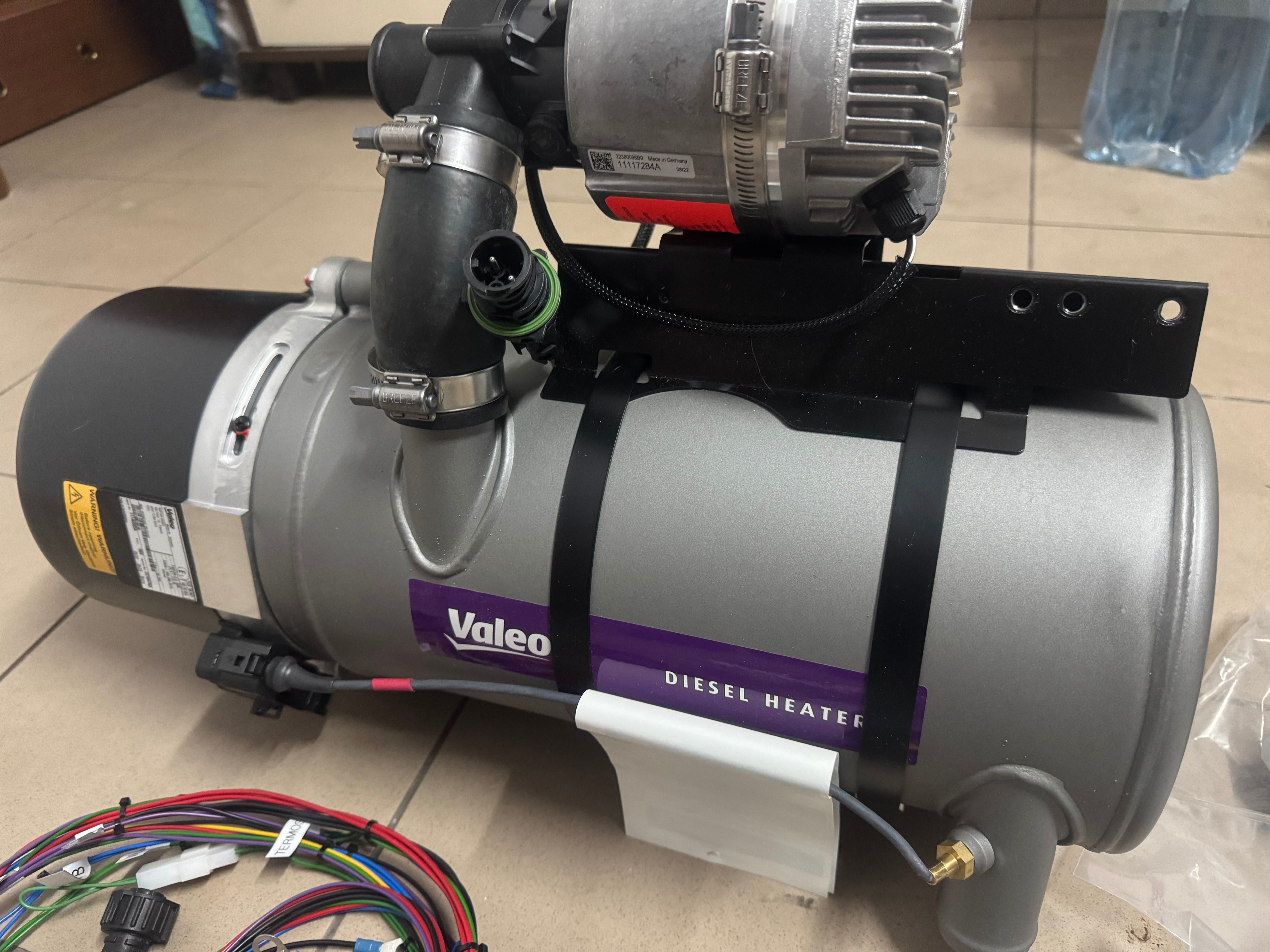 Webasto wodne valeo kamper