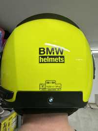 Capacete modular BMW com intercomunicador