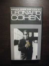 kaseta vhs , film Songs from the live of  Leonard Cohen