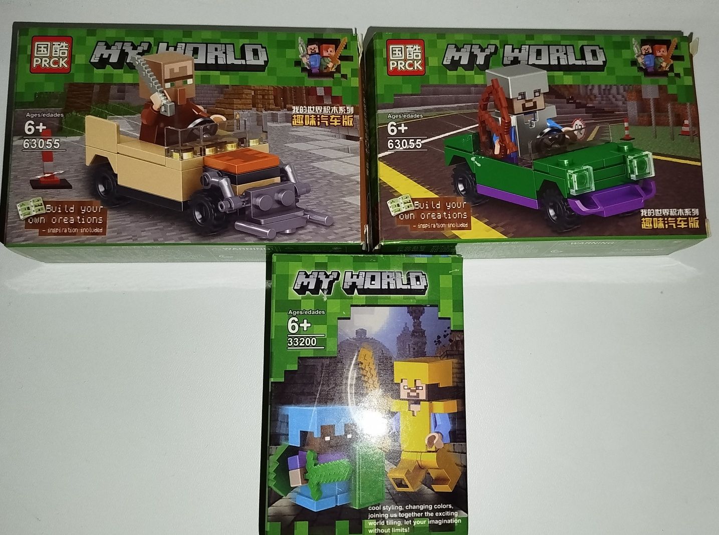 Конструкторы  my world Майнкрафт.6+