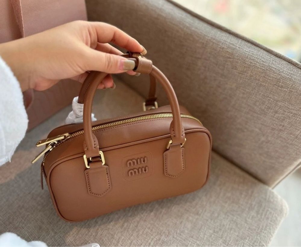 Torebka miumiu bowling bag