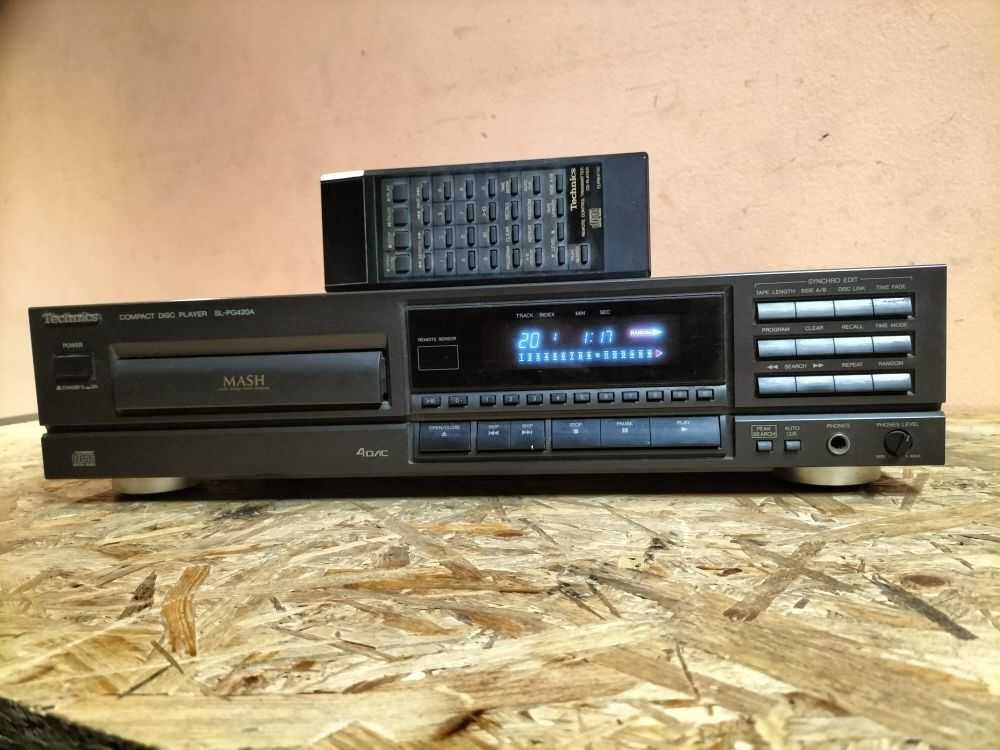 Solidny Odtwarzacz CD TECHNICS SL-PG420A +pilot i instrukcja /Wysyłam!