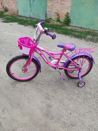 Велосипед дитячий для дівчинки 18" Crosser бу. Самовивіз!